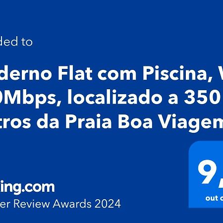 Flat Localizado A 200M Shopping Recife, Bem Perto Da Praia De Boa Viagem E Com Wi-Fi 400Mbps Zewnętrze zdjęcie