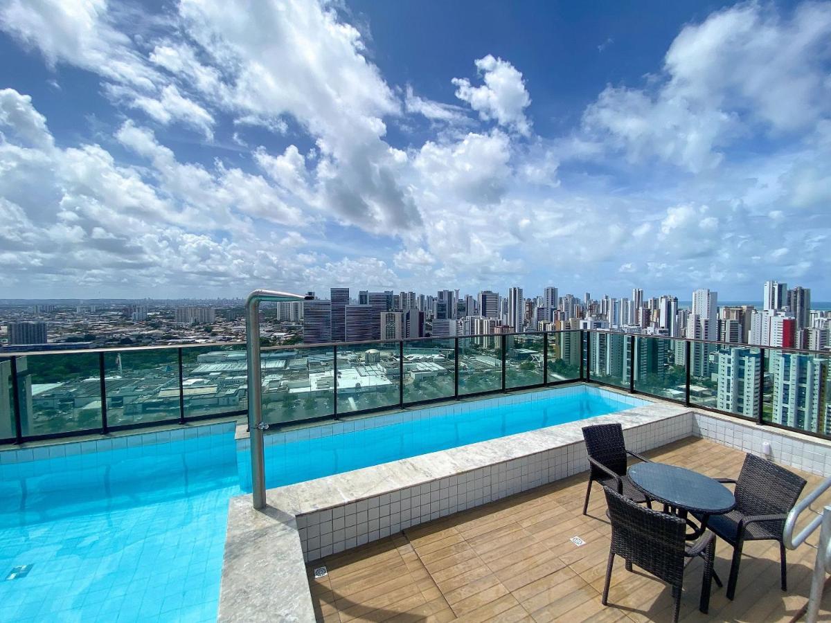 Flat Localizado A 200M Shopping Recife, Bem Perto Da Praia De Boa Viagem E Com Wi-Fi 400Mbps Zewnętrze zdjęcie