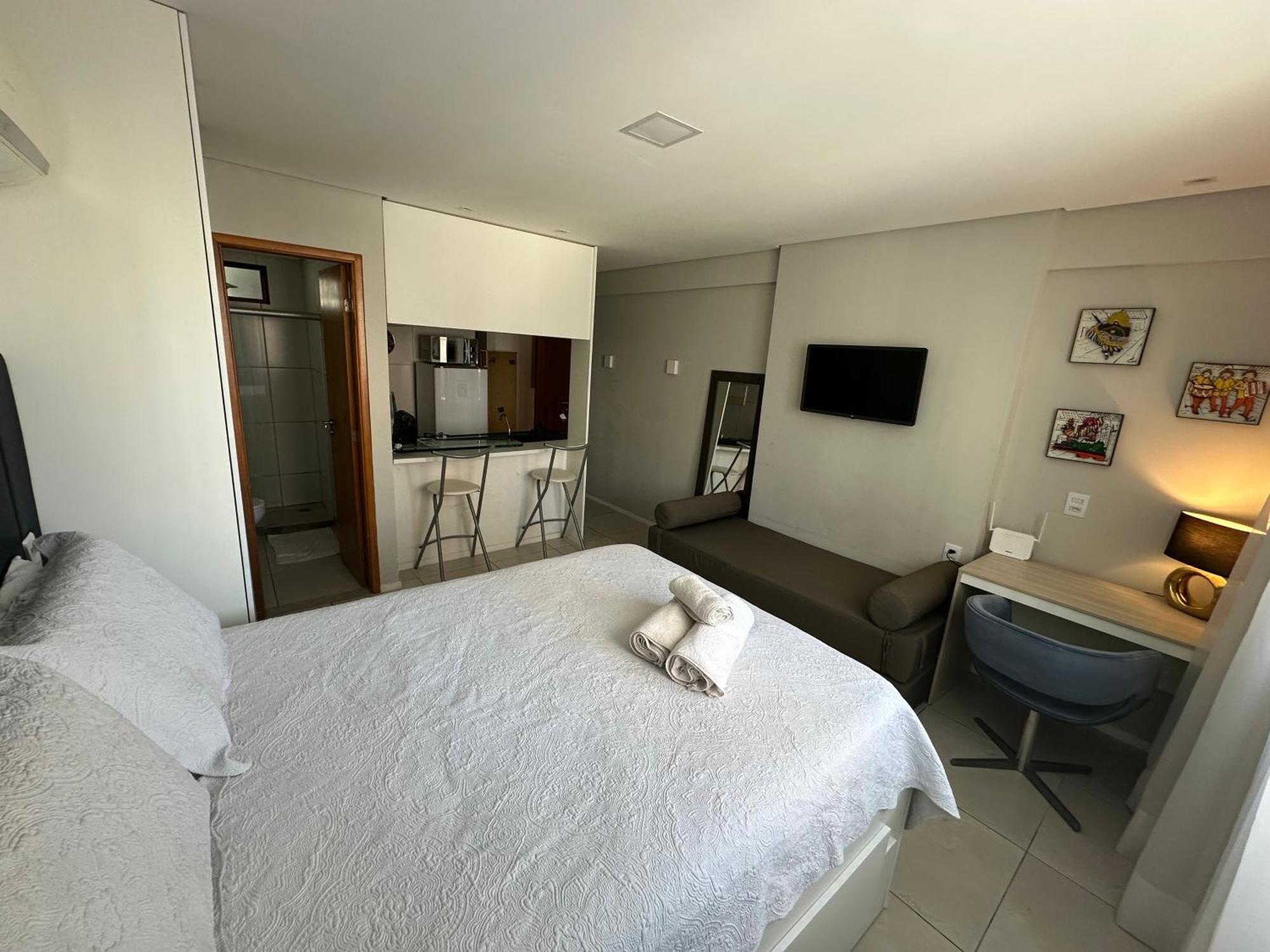 Flat Localizado A 200M Shopping Recife, Bem Perto Da Praia De Boa Viagem E Com Wi-Fi 400Mbps Zewnętrze zdjęcie
